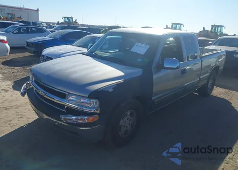 2000 Chevrolet Silverado 1500 Ls from USA, damaged, VIN 2GCEC19T7Y1270942